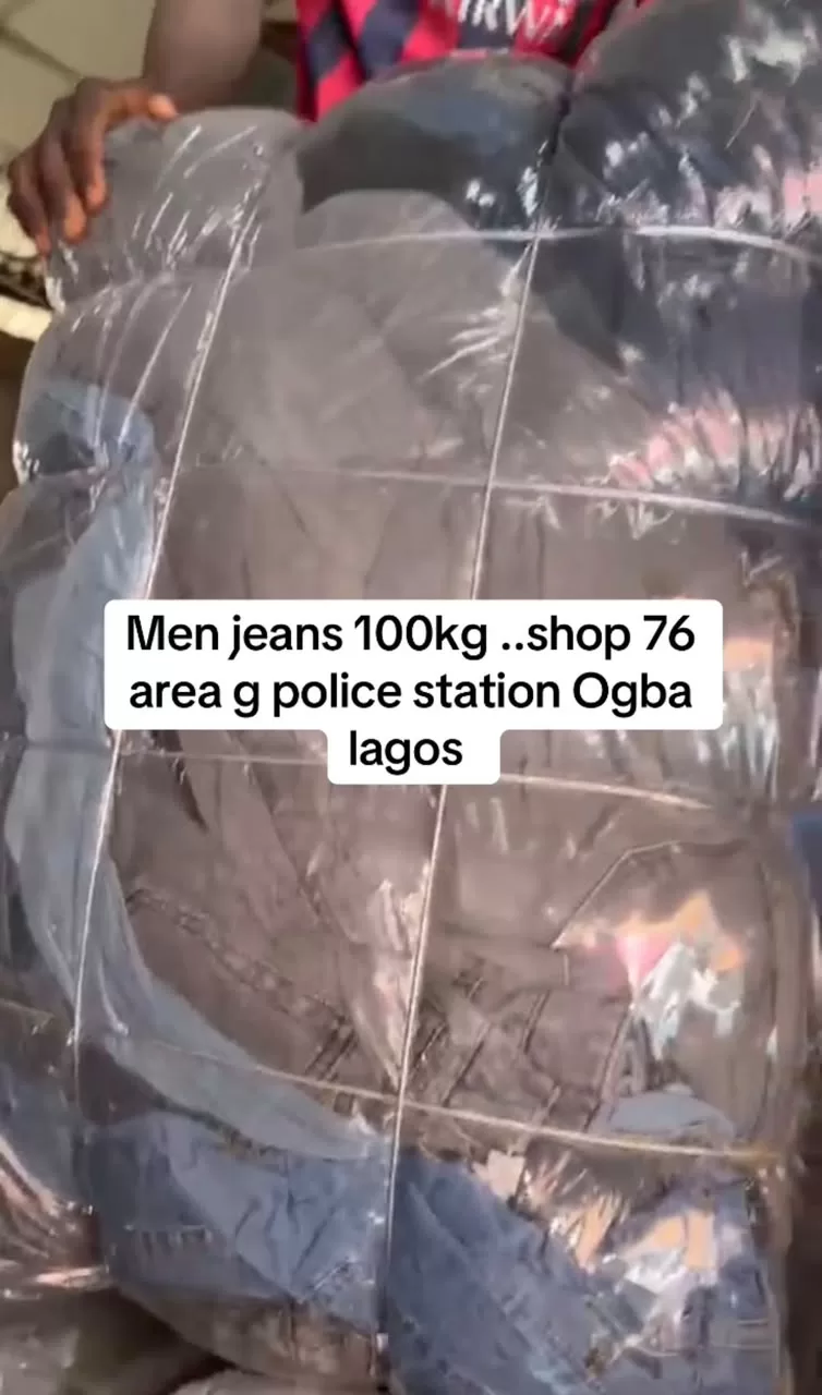 Men jeans 100kg