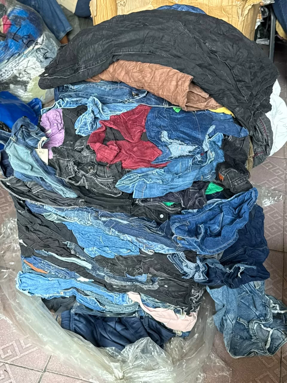 Female jeans skirts ladies/teenagers 100kg