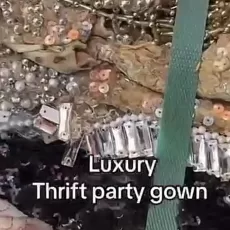 Saudi party dress bale