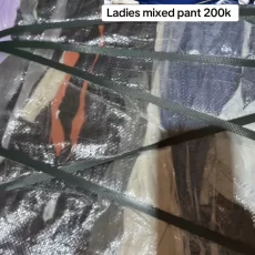 Ladies mixed pant