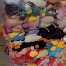 Soft teddy toy big bale