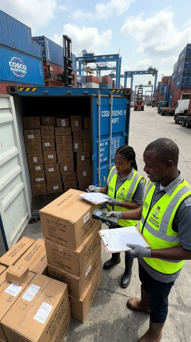 China Container Port Arrival